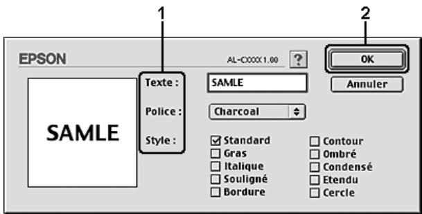 EPSON ACULASER C4200 - Création d'un filigrane - 3