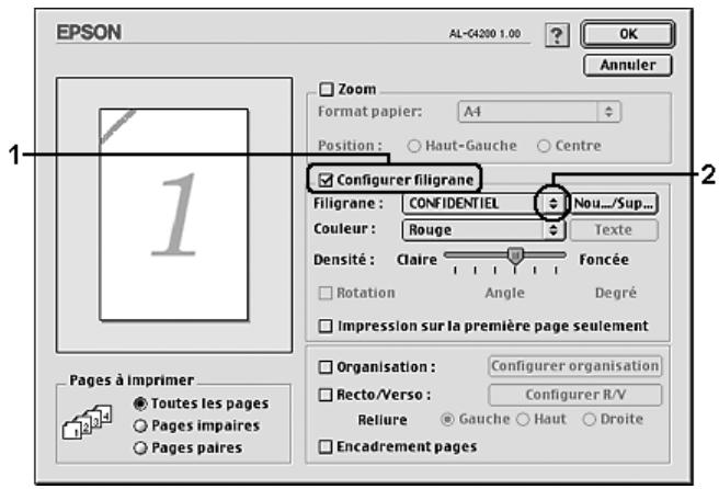 EPSON ACULASER C4200 - Remarque : - 1