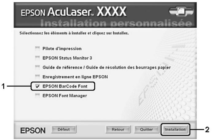 EPSON ACULASER C4200 - Remarque : - 3