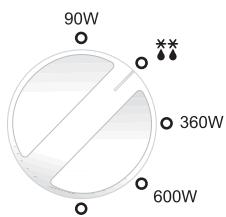 PANASONIC NN-E245WBEPG - Defrosting - 1