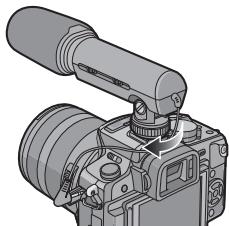 PANASONIC LUMIX DMW-MS1PP - BCTaBbTe yCtpoiCtBO B KOnOky IJRA KpeIJIeHnI dIy npHaIeXHoCTeIuΦpOBoKamepbl, 6o3aTeIbHO Do KOHca. - 2
