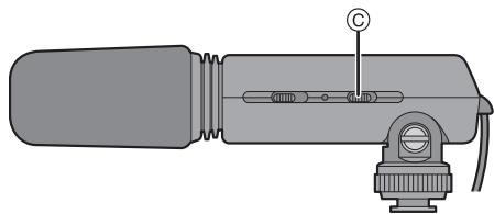 PANASONIC LUMIX DMW-MS1PP - Changing the [WIND CUT OFF/ON] Switch - 1