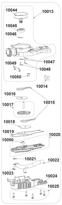 RYOBI TAILLE-HAIE A ESSENCE RHT25X60RO L.60 CM 750 W - RHT25X60RO T.HAIES 25,4CC 60CM - 4