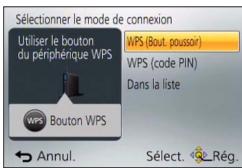PANASONIC TZ70 - [Par réseau] Se connecter via un point d'accès sans fil - 1