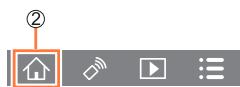 PANASONIC TZ70 - Démarrez l'enregistrement des informations de lieu sur votre téléphone intelligent - 1