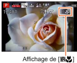 PANASONIC TZ70 - Utilisez ▲▼ pour sélectionner [MPA macro] ([MPA]) ), puis appuyez sur [MENU/SET] - 1