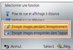 PANASONIC TZ70 - Réglages pour l'envoi d'images - 1