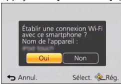PANASONIC TZ70 - Commander l'appareil photo au moyen d'un téléphone intelligent/tablette - 1