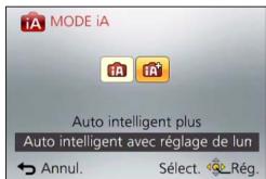 PANASONIC TZ70 - Utilisez ◀▶ pour sélectionner [Auto intelligent plus], puis appuyez sur [MENU/SET] - 1