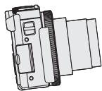 PANASONIC TZ70 - Inclinaison vers le haut ou le bas - 1