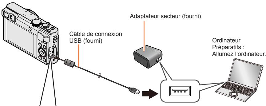 PANASONIC TZ70 - Charger la batterie - 1