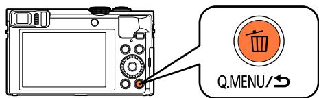 PANASONIC TZ70 - Appuyez sur la touche [Q.MENU/→] - 1