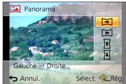 PANASONIC TZ70 - ■Modification du sens d'enregistrement ou des effets d'image - 1