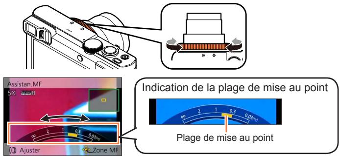 PANASONIC TZ70 - Tournez la bague de commande pour ajuster la mise au point - 1