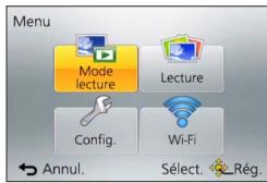 PANASONIC TZ70 - Type de menu - 2