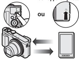 PANASONIC TZ70 - Commander l'appareil photo au moyen d'un téléphone intelligent/tablette - 1