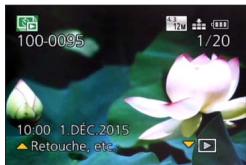 PANASONIC TZ70 - Utilisez ◀▶ pour faire défiler les images - 1