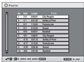 PANASONIC DVD-S47EG - Druk op [ ] of op de cijfertoetsen om het programme te kiezen. - 2