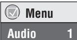 PANASONIC DVD-S47EG - Tryck upprepade ganger på [AUDIO] for att valja önskat ljudspár. - 1