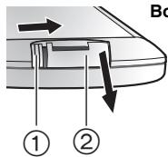 PANASONIC DVD-LX95 - Insert the button-type battery (included) - 1