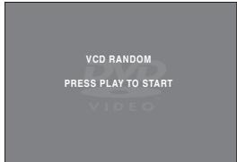 PANASONIC DVD-S1 - Durante l'arresto, premere più volte [PLAY MODE] per selezionare "O O O RANDOM". - 1