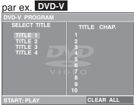 PANASONIC DVD-S1 - Lecture programmée (jusqu'à 20 éléments) - 1