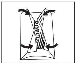 SHARP R 642 & R-642  - DEESPTFRITNLSEDKNOFI - Informazioni importanti riguardo la modalità per popcorn - 1