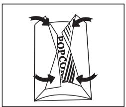 SHARP R 642 & R-642  - DEESPTFRITNLSEDKNOFI - Viktig information om mikrovågspocornfunktionen: - 1