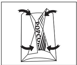 SHARP R 642 & R-642  - DEESPTFRITNLSEDKNOFI - Informação importante sobre a Opção de Pipocas no Microondas: - 1