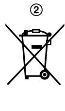 PANASONIC KXMB2230EU - Avis aux utilisateurs concernant la collecte et l'élimination des piles et des apparéils électriques et électroniques usagés - 2