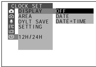 SHARP VIEWCAM Z - Displaying the Date and Time of Recording - 2