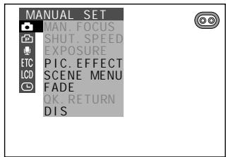 SHARP VIEWCAM Z - Using the Menu Screens - 4