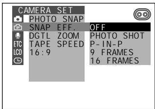 SHARP VIEWCAM Z - Selecting Still Recording Mode - 2