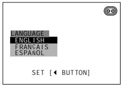 SHARP VIEWCAM Z - Setting the Language - 4