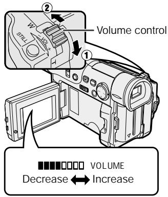 SHARP VIEWCAM Z - Volume Control - 1
