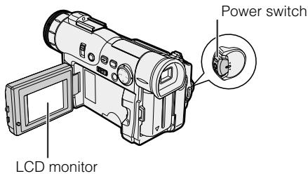 SHARP VIEWCAM Z - Using the LCD Monitor - 1