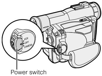 SHARP VIEWCAM Z - Attaching the Battery Pack - 1