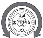 FUJIFILM XF1 - Molette de commande principale/Molette de commande secondaire - 2