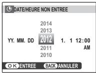 FUJIFILM XF1 - L'horloge de l'appareil photo - 2