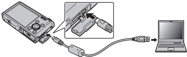 FUJIFILM XF1 - Raccordement de l'appareil photo - 1
