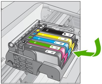 HP PHOTOSMART PREMIUM C309A - Pour vous assurer que les cartouches d'encre sont correctement installées - 4
