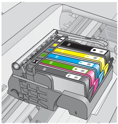 HP PHOTOSMART PREMIUM C309A - Pour vous assurer que les cartouches d'encre sont correctement installées - 3