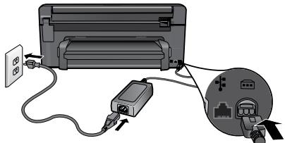 HP PHOTOSMART PREMIUM C309H - Voeding aan - 1