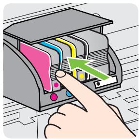 HP OJ PRO 8600 PLUS, OFFICEJET PRO 8600 - Pour remplacer les cartouches d'encre - 1