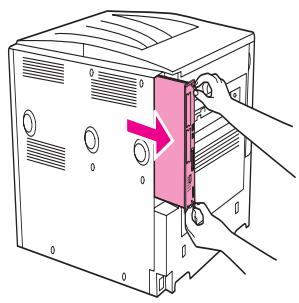 HP LASERJET 9040 - Pour installer une carte mémoire flash - 3