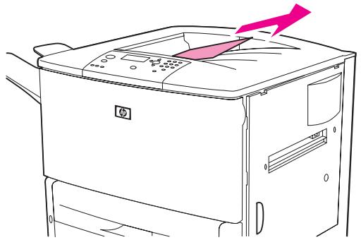 HP LASERJET 9040 - Pour supprimer les bourrages dans le bac de sortie standard - 1