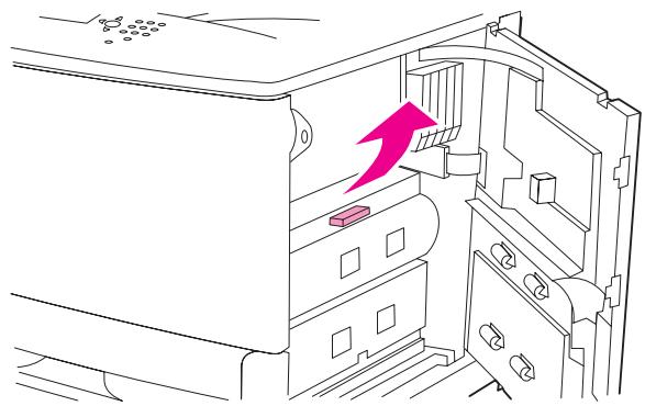 HP LASERJET 9040 - Pour supprimer les bourrages dans la trappe droite - 2