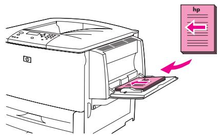 HP LASERJET 9040 - Pour charger le bac 1 optionnel pour une utilisation occasionnelle - 2