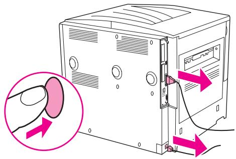 HP LASERJET 9040 - Pour installer une carte mémoire flash - 1