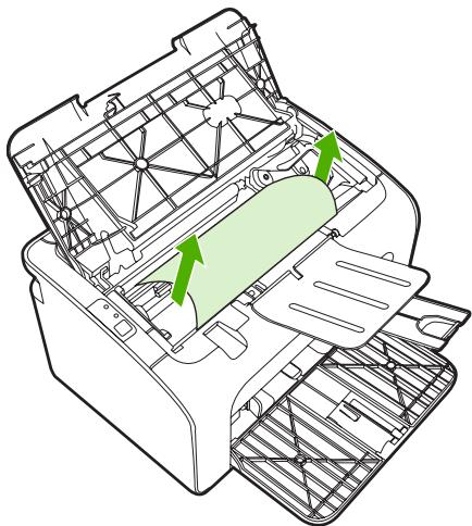 HP LASERJET P1006 - Pour dégager un bourrage dans la zone des cartouches d'impression - 2